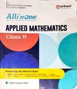 Arihant ऑल इन वन अनुप्रयुक्त गणित कक्षा 11 के लिए CBSE परीक्षाओं के लिए