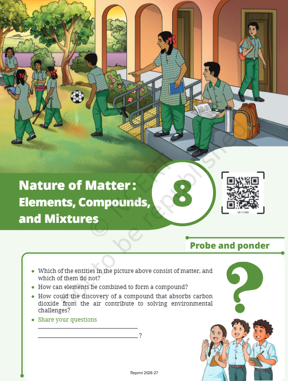 c-8: Nature of Matter: Elements, Compounds and Mixtures