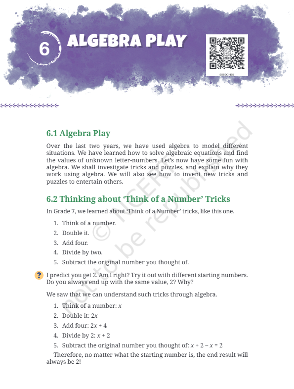 c-6: ALGEBRA PLAY