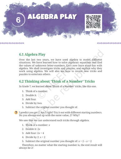 c-6: ALGEBRA PLAY